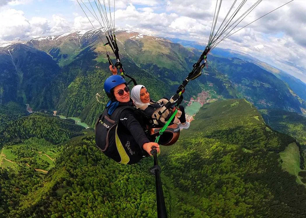 Uzungöl yamaç paraşütü