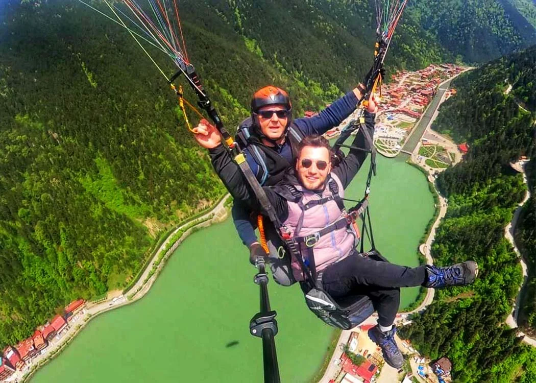 Uzungöl yamaç paraşütü